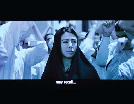 Shirin Neshat, Munis, 2008, High-definition video/DVD, (approx. 20 minutes), Courtesy of Gladstone Gallery, New York