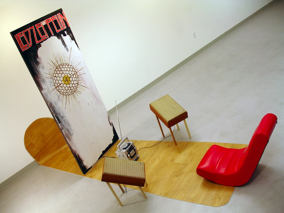 Darrin Martin, Radiolarian, 2007, sound sculpture, 10’ x 5’ x 7.5’
