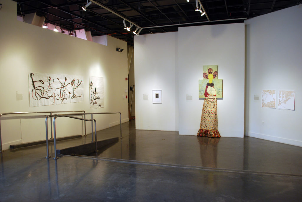 Medusa's Mirror installation shot, ProArts Gallery, Oakland, CA, 2011