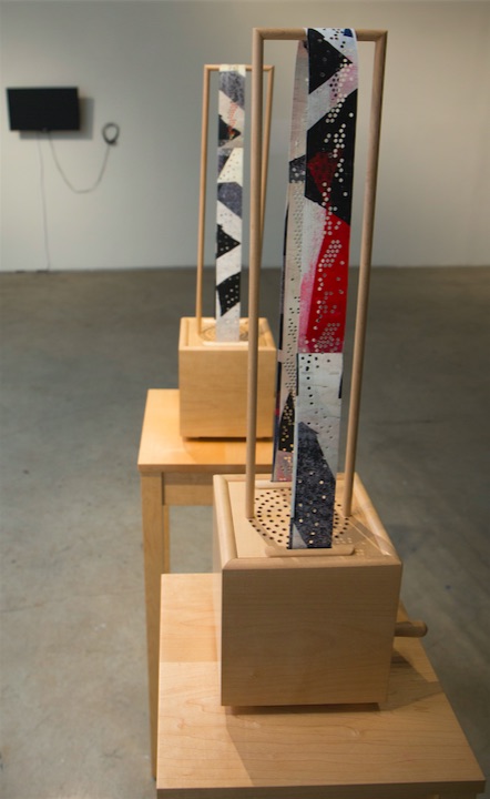 Margaret Noble, A Score for Conversation, 2014, Interactive sound sculpture, Dimensions variable